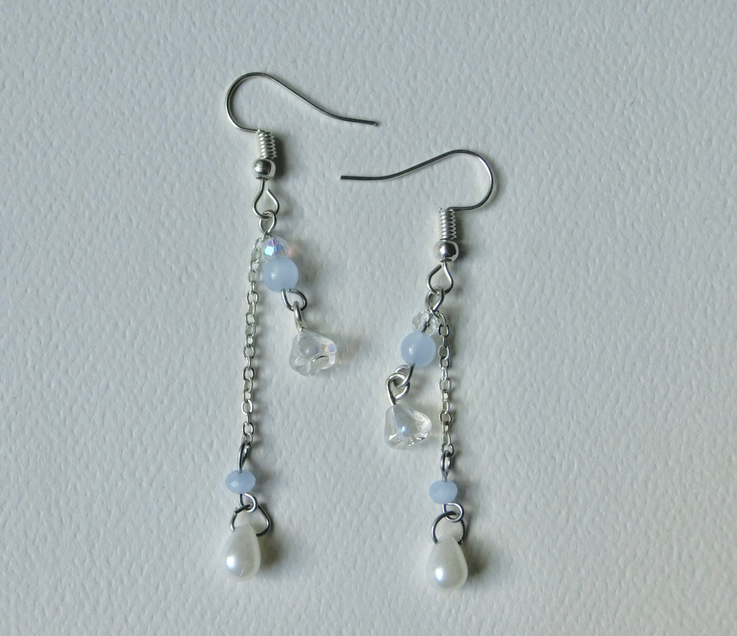 Blue Drop Earrings