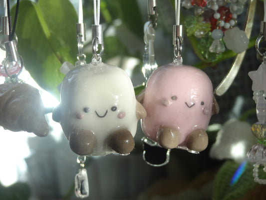 Clay Marshmallow Keychains