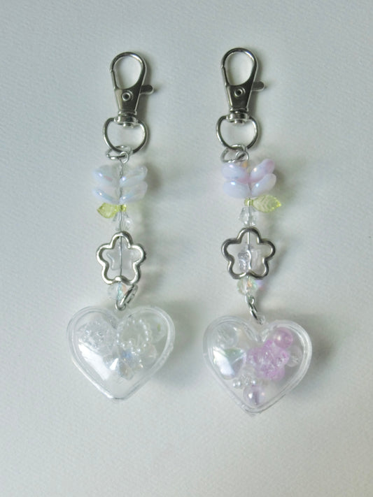 Heart Shaker Keychain