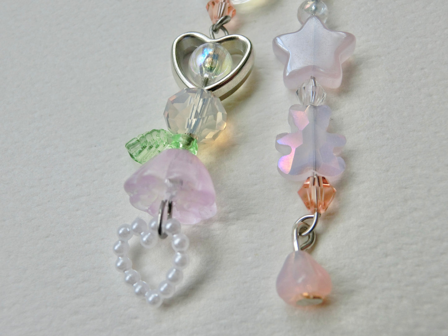 Pink Charm Keychain